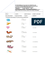 Soal Bahasa Inggris Kelas 1