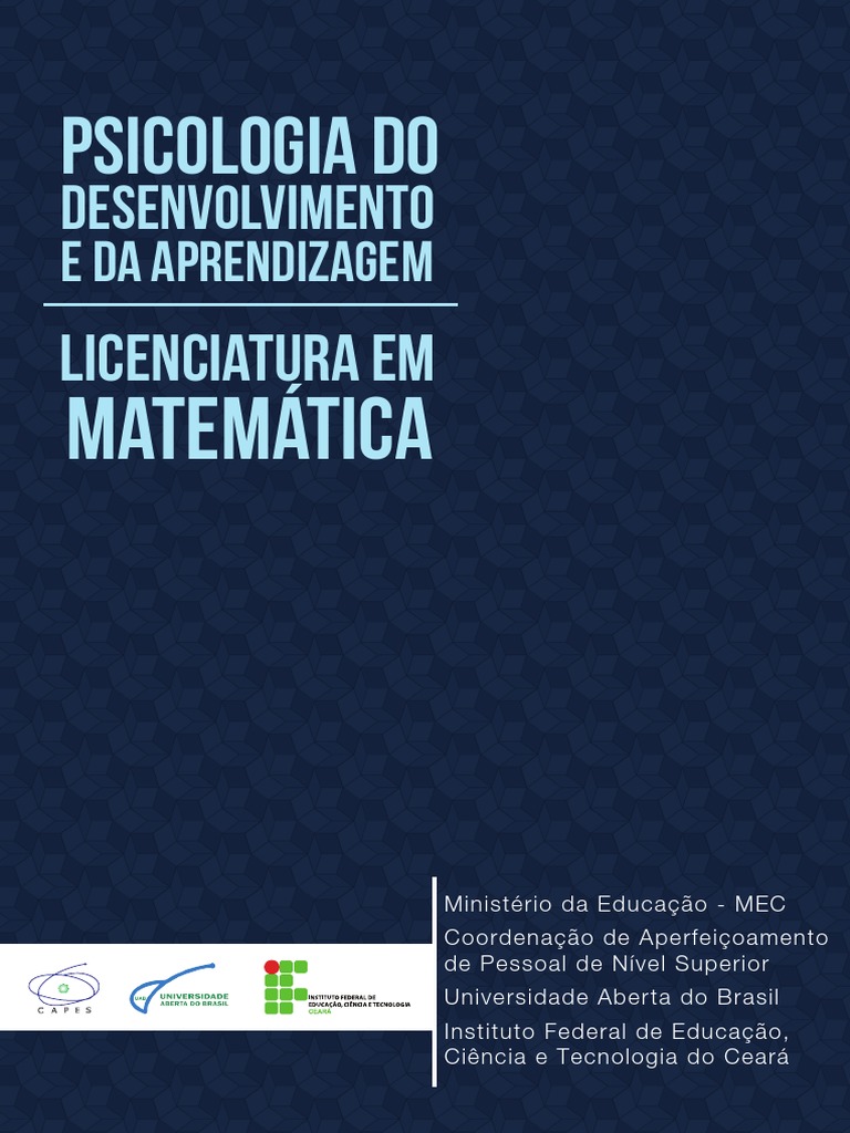 Psicologia do Desenvolvimento e Aprendizagem | PDF | Psicologia ...