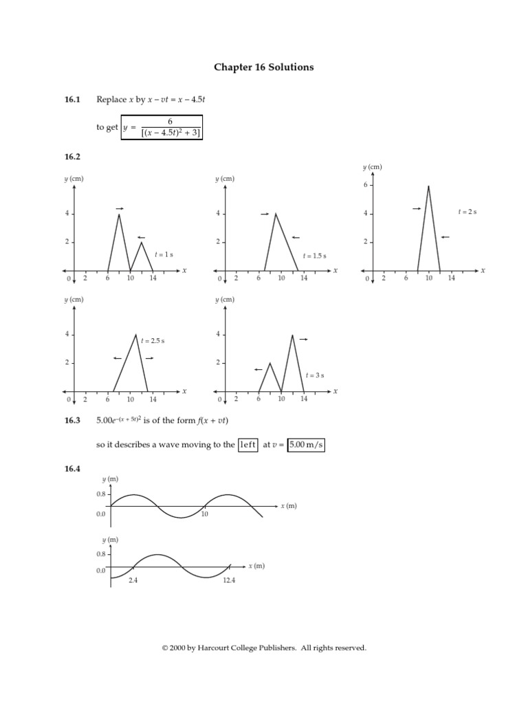 CH 16 Sol | PDF | Science & Mathematics