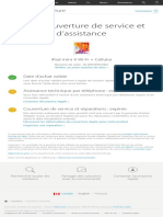 Couverture D'assistance Et de Service - Assistance Apple