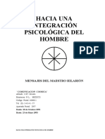 3.HACIA UNA INTEGRACIÓN PSICOLÓGICA DEL HOMBRE