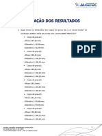 Avaliação Dos Resultados: Laboratório de Engenharia Concreto: Ensaio de Tração de Corpos de Provas Cilíndricos