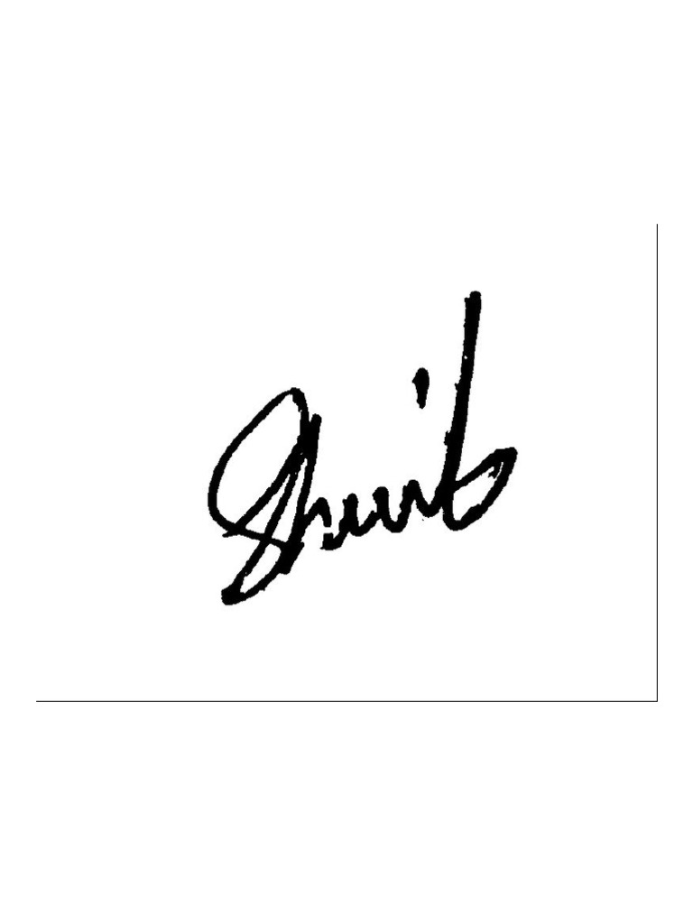 Signature PDF