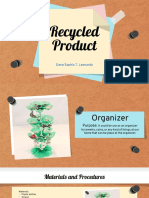 Recycled Product