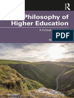 Ronald Barnett - The Philosophy of Higher Education - A Critical Introduction-Routledge (2021)