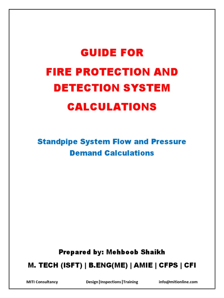 Standpipe System Flow & Pressure Guide | PDF