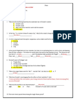 Beowulf Reading Check2012 10A Answer Key