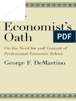George DeMartino - The Economist's Oath - On The Need For and Content of Professional Economic Ethics-Oxford University Press (2011)
