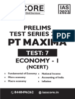 Test 7 (Economy 1)