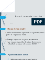 Audit Interne - 3 - Revue Documentaire Et Checklist D'audit