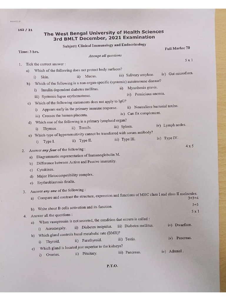 3rd Year BMLT 10 Years S K PDF