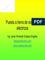 Puesta A Tierra en Sistemas Electricos