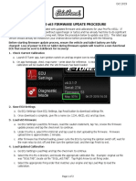Pro Flo 4 Firmware v65 Update Procedure