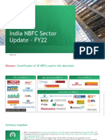 NBFC Sector Roundup FY22