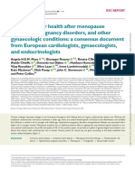 2021 ESC Consensus Document CVD in Women Menopause