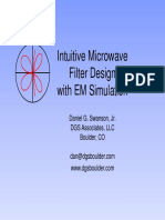 EuMW 2017 Workshop Swanson Intuitive Microwave Filter Design