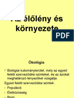 Az Élőlény És Környezete