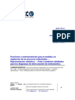 INTE ISO 3511-3-2007 Instrumentación regulación industrial, representación simbólica III