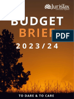 JurisTax Budget Brief 2023 2024