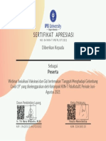 E Certificte Peserta