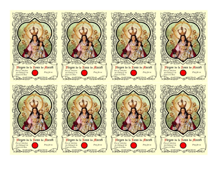 De La Rosa Card | PDF