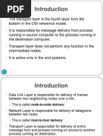 Unit4 Transport Layer