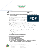 ADM Worksheet Quarter 1 (Araling Panlipunan - G9) (1)