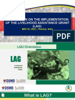 LAG Municipal Orientation For LGU - 5 - 2 - 2022