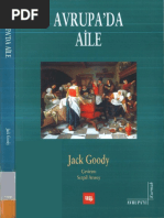 Jack Goody - Avrupa'Da Aile | PDF