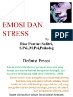 Materi Emosi Dan Stress Fiks