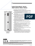 Residential Indirect Powerstor2 Series DW Double Wall DW 2 Specsheet 543
