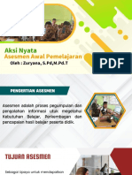 Aksi Nyata Asesmen Awal Pembelajaran