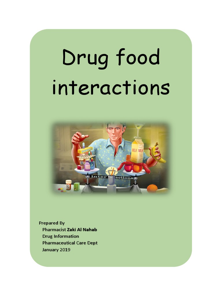 Drug and Food Interaction | PDF