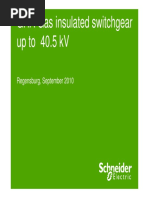 Schneider WS-G 33kV Gas Insulated Switchgear | PDF | Transformer ...