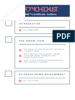 PSPO I Checklist For PSM I Holders v1