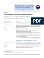 Pain and Gender Differences A Clinical Approach
