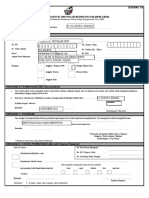 Borang 1a - Undi Pos