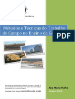 Métodos e Técnicas do Trabalho de Campo no Ensino da Geologia