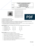 Examen 2020 M1 télécom