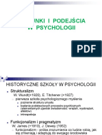Kierunki I Podejścia W Psychologii PDF