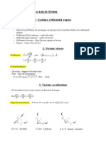 Loi de Newton