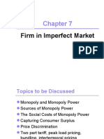 Chapter 9 - Monopoly Pricing With Market Power