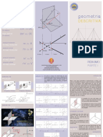 Resumo de Fundamentos de Geometria Descritiva - Parte I - Formato Folder