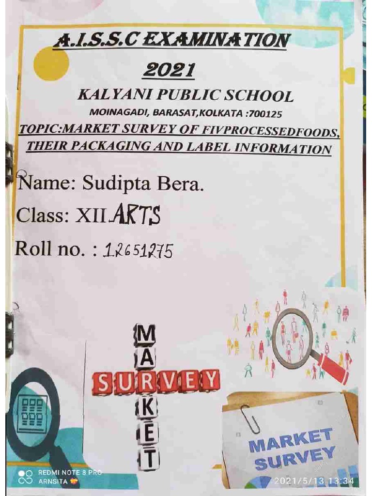 Home Science Project | PDF