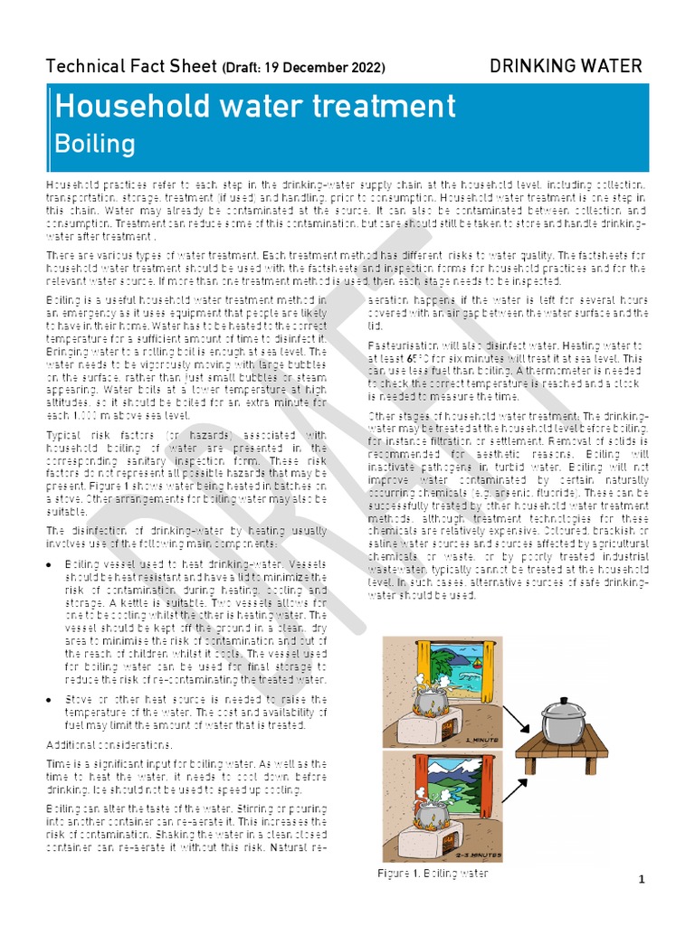HouseholdwatertreatmentInspectionpackageboilingENv2 PDF