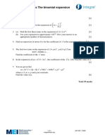 08 - Binomial Expansion Assessment