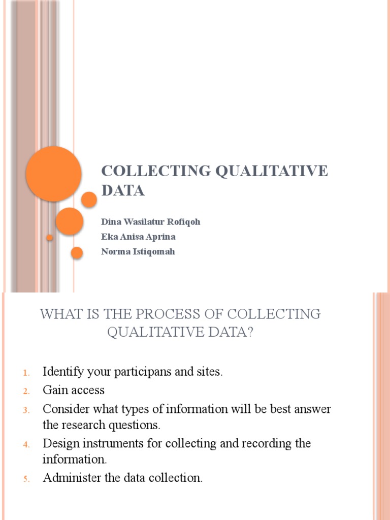 Collecting Qualitative Data PDF