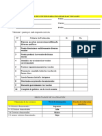 Lista de Cotejo para Evaluar Las Vocales