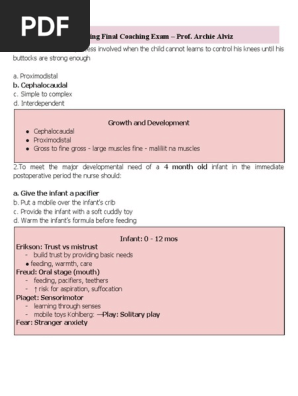 PEDIATRIC NURSING -