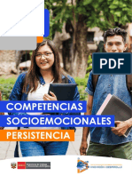 Manual de Competencias Socioemocionales Persistencia - Centro de Formacion Profesional e Investigacion Innovacion y Desarrollo Peru